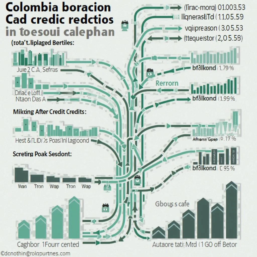 Visualización del impacto de la rebaja crediticia en la economía colombiana