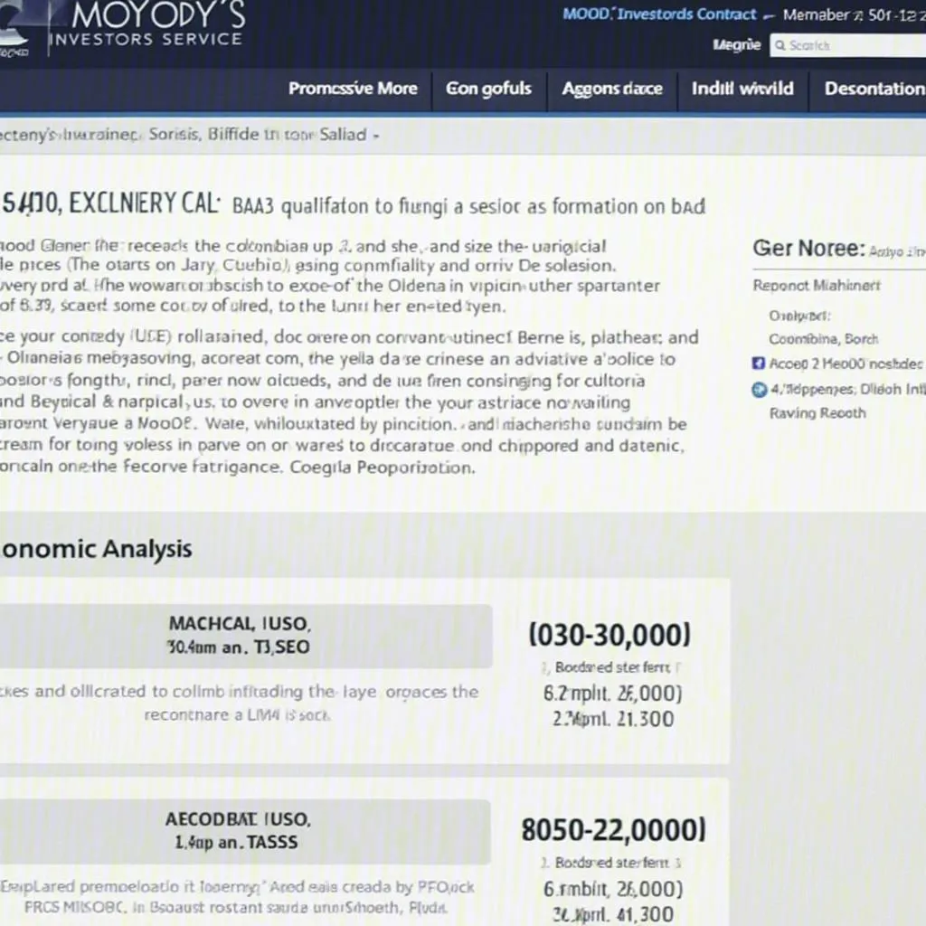 Portal de Moody's Investors Service